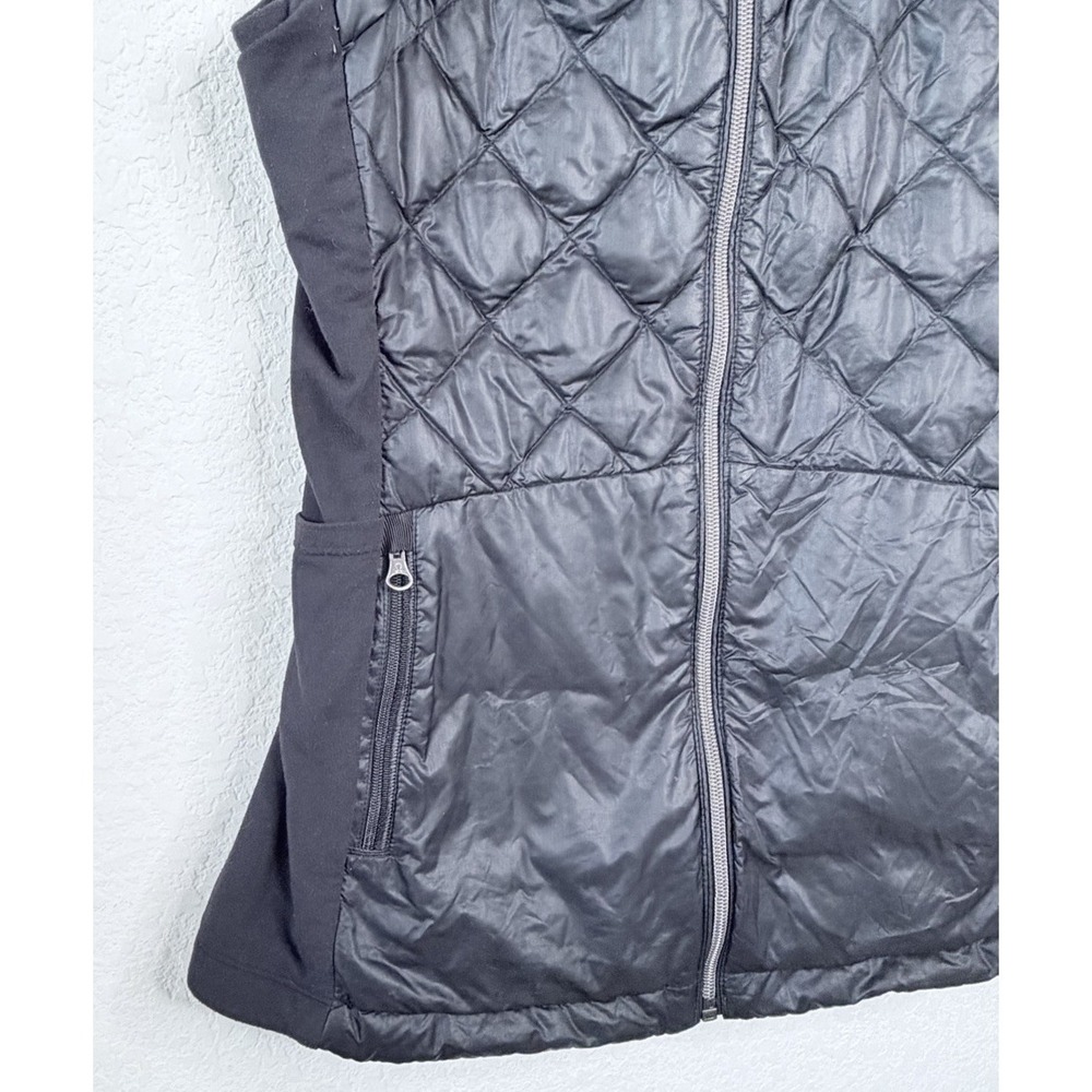 Lululemon Down For A Run Vest Women's 4 Black Quilted Zip Front Outdoor Gorpcore - Picture 3 of 7